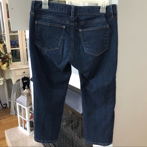Ann Taylor LOFT Modern Jean Denim Capri Pants - Picture 2 of 6